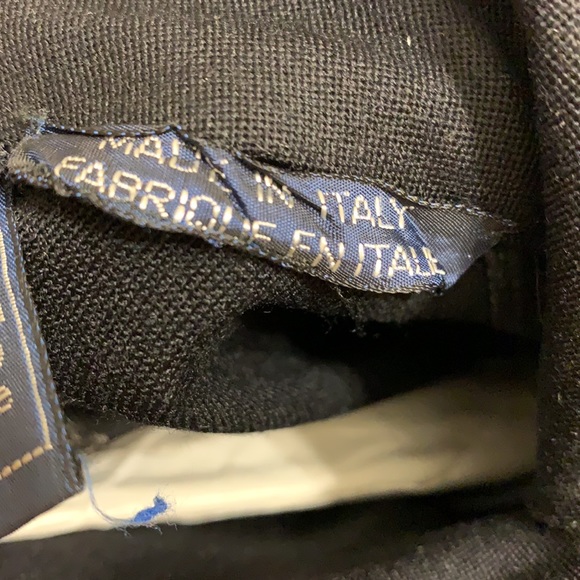 Vintage black Emanuel Ungaro full length coat 10 - Picture 7 of 7